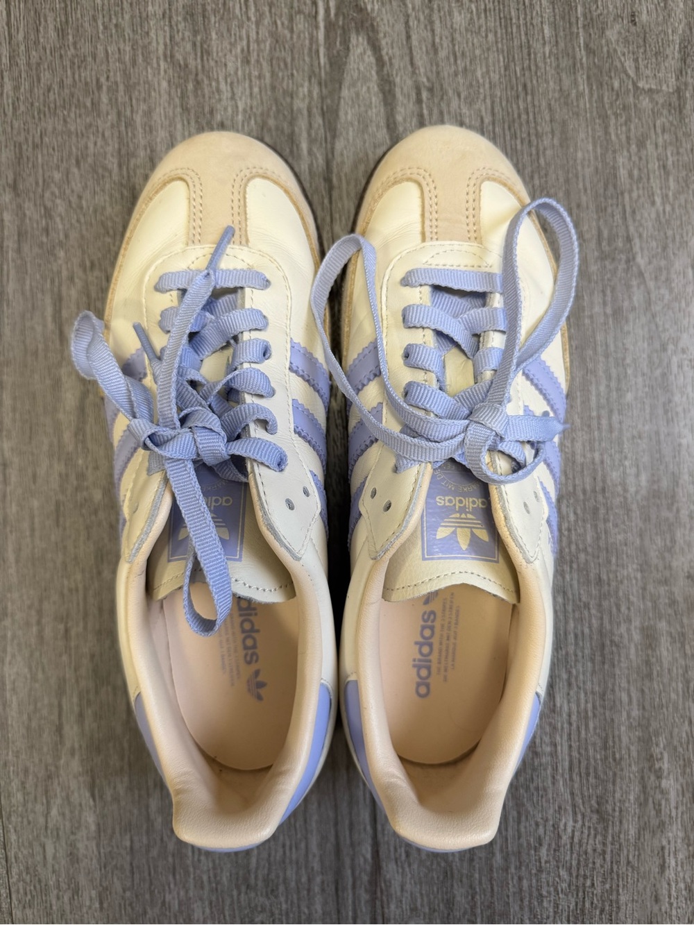 Adidas Samba OG Cream White Violet